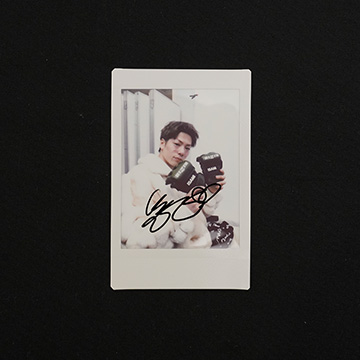 三浦孝太　サイン入りチェキ KAKEHASHI スポーツオークション