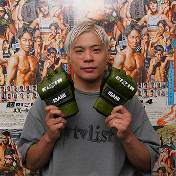 K‐1 ダリル・フェルドンク 実使用サイン入りグローブ HATTRICK（ハットトリック）-選手の想いをファンへ届ける公式