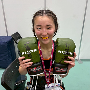 rizin 木村柊也　サイン入り実使用グローブ　証明書　チェキ付き KAKEHASHI スポーツオークション