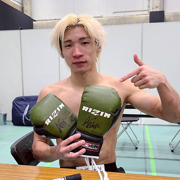 最終値下げ　COMBAT SPORTS 平本蓮使用モデル KAKEHASHI スポーツオークション
